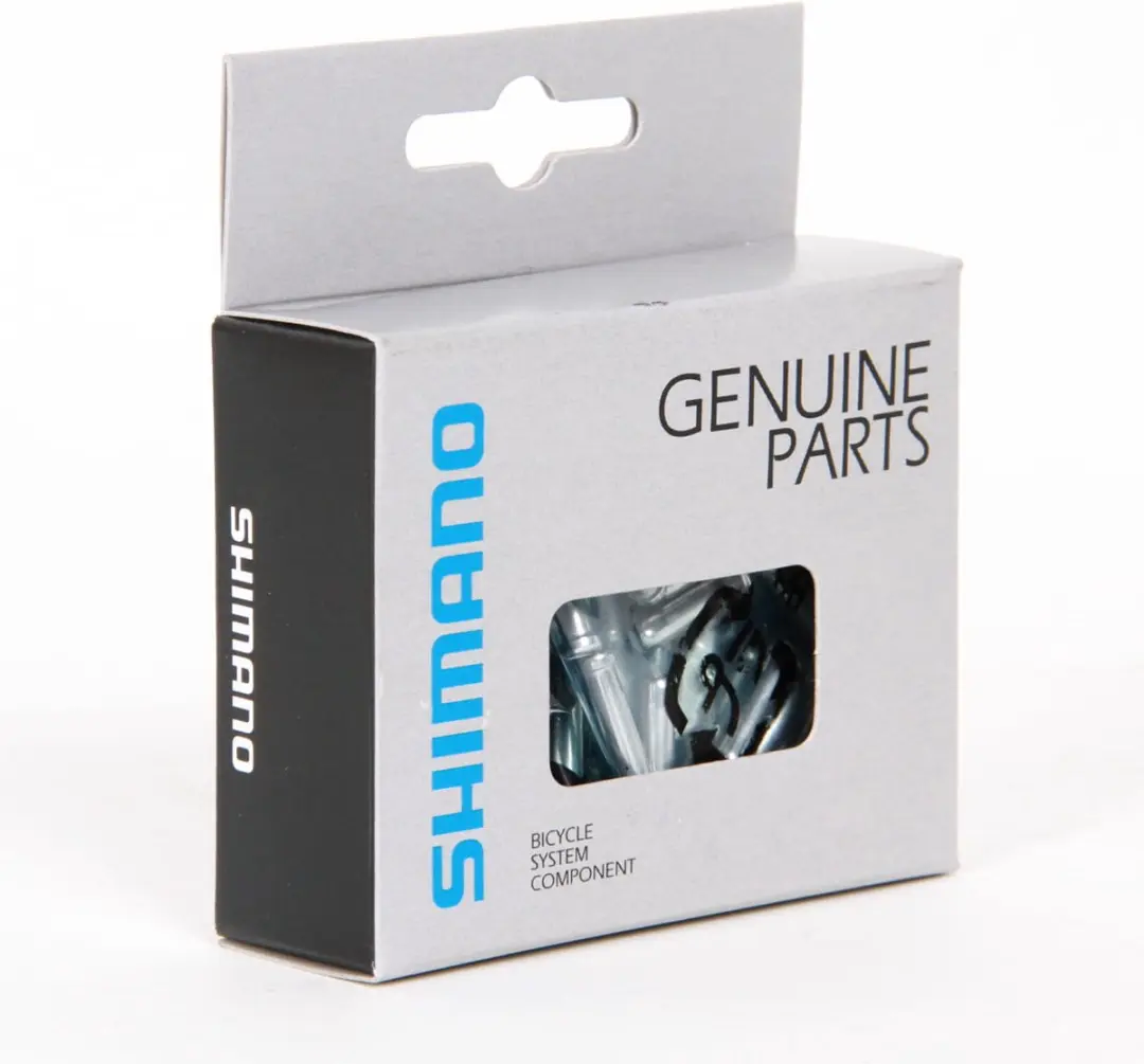 Shimano Rem Binnenkabel Kabelhoedjes 1,6mm - 100 Stuks - Zilver