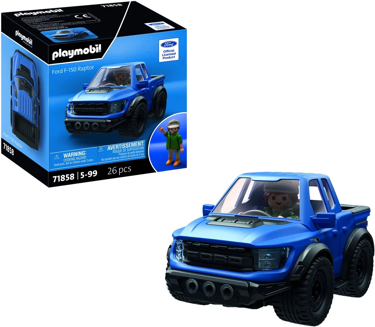 Playmobil Collector Cars Ford F-150 Raptor 71858 - Multicolor - afbeelding 6 van 6
