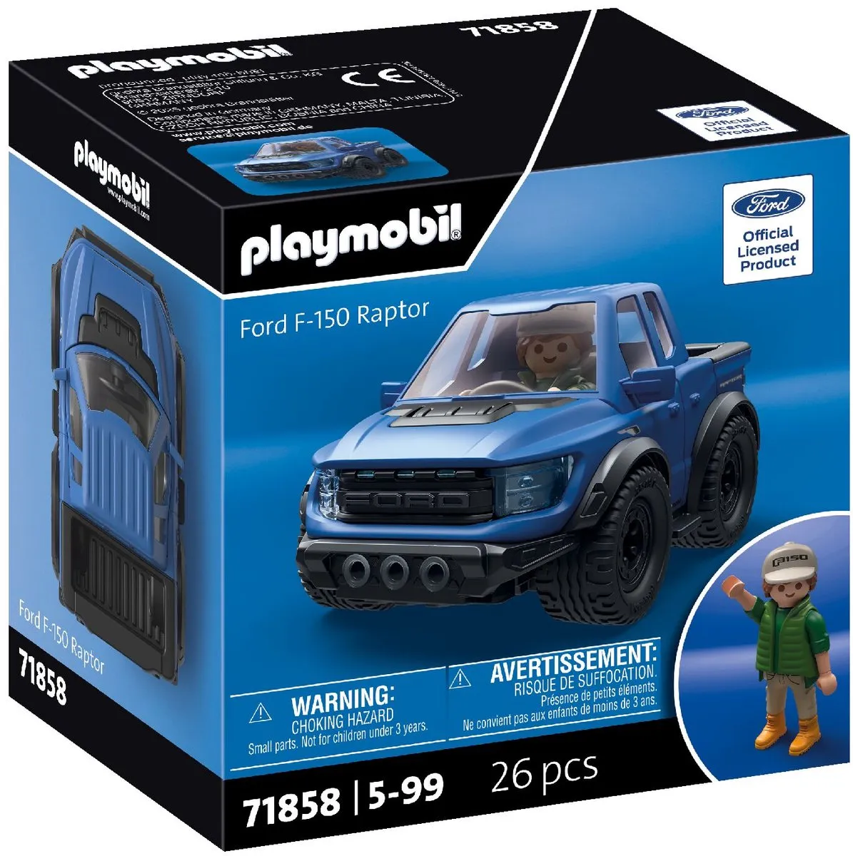 Playmobil Collector Cars Ford F-150 Raptor 71858 - Multicolor