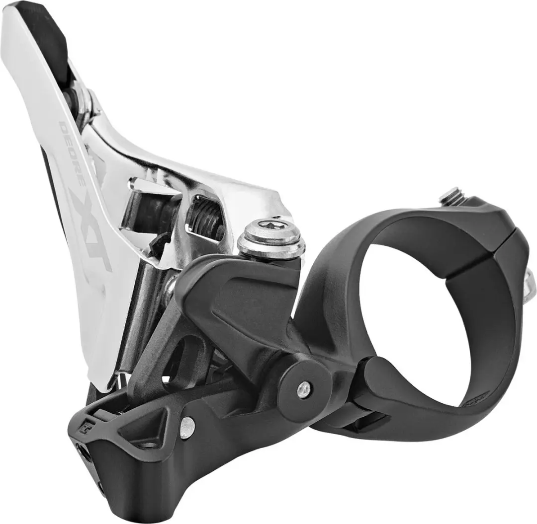 Shimano Deore XT M8100 Voorderailleur 2x12 Speed - Zilver