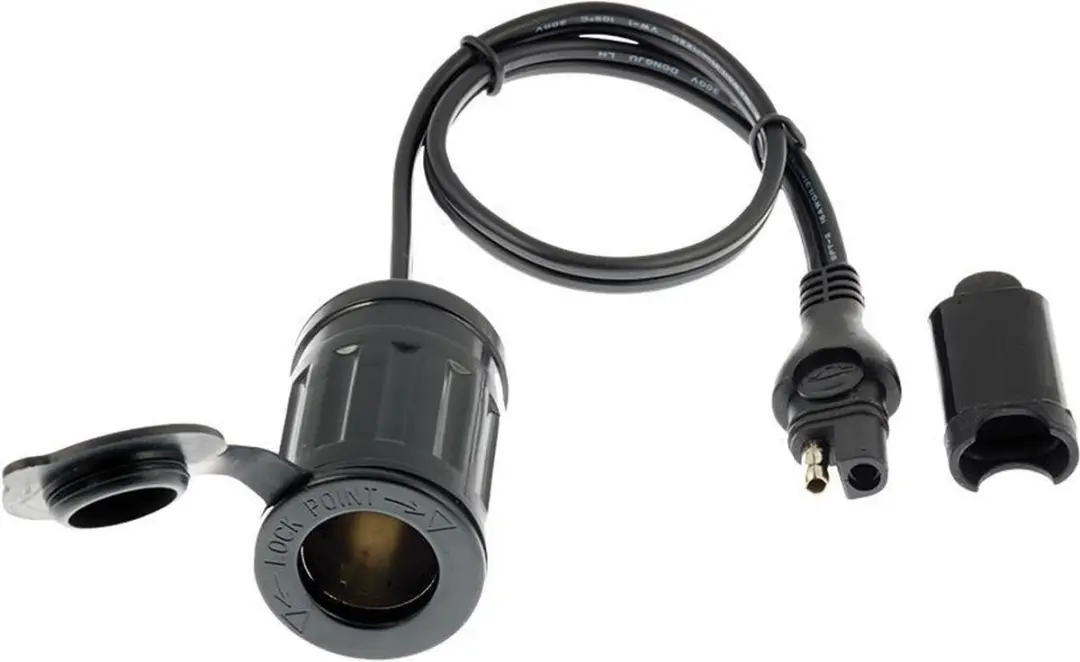Tecmate OptiMate O-06 Sigarettenaanstekeradapter 12V 10A - 50cm - afbeelding 2 van 3