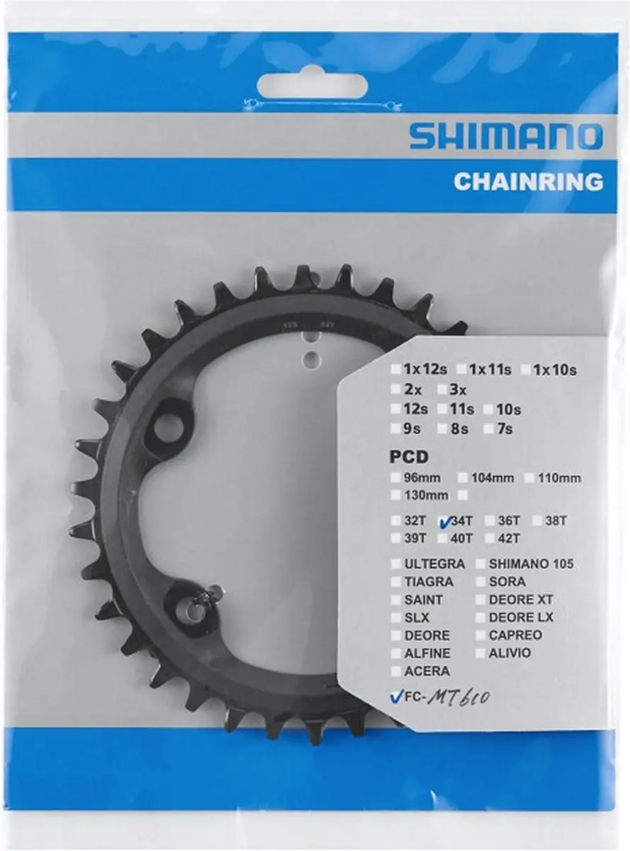 Shimano FC-MT610 Kettingblad 34T - Mountainbike