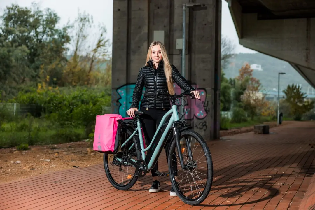 Willex Dubbele Fietstas - 34L - Roze