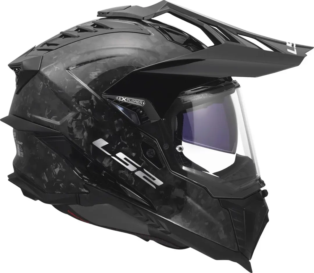 LS2 MX701 Explorer Carbon Forged Endurohelm - XL