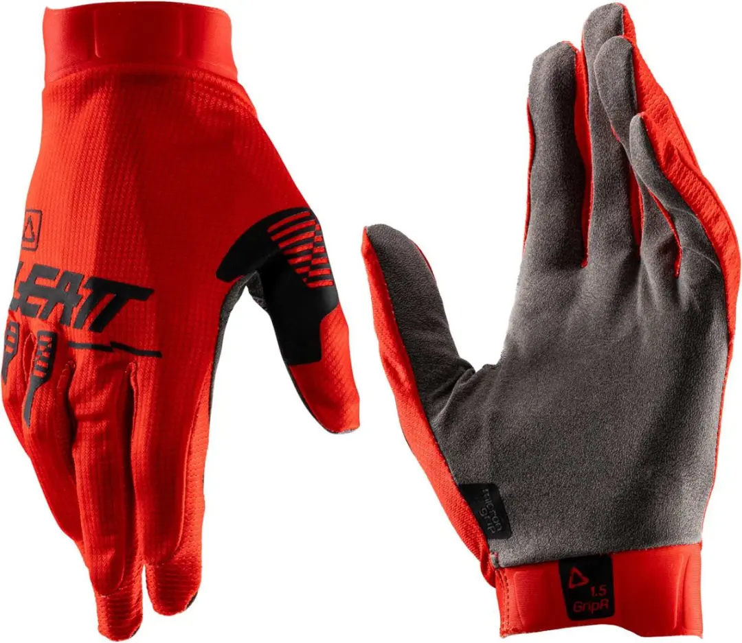 Leatt 1.5 GripR 2026 Motorcross Handschoenen - XL - Wit/Zwart
