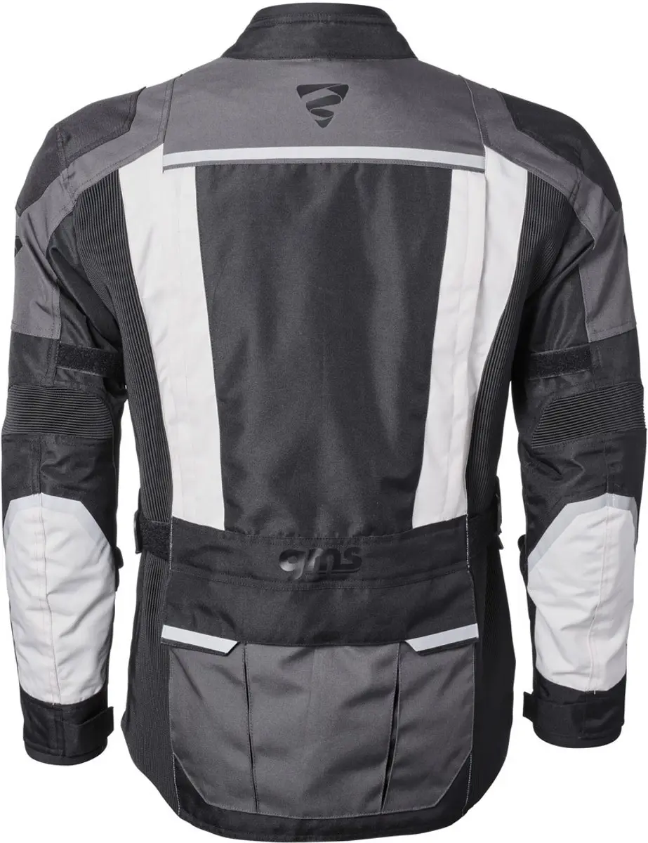 Gms Tigris Motorjas - Zwart/Grijs/Wit