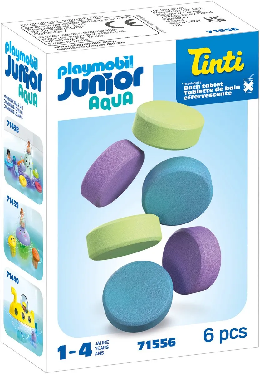 Playmobil Junior & Tinti Refillpack 71556 - Meerkleurig
