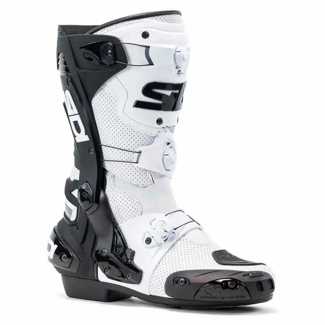 Sidi Rex Air Motorlaarzen 43 - Zwart/Wit - afbeelding 3 van 6