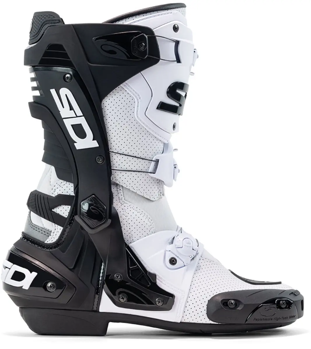 Sidi Rex Air Motorlaarzen 43 - Zwart/Wit - afbeelding 6 van 6
