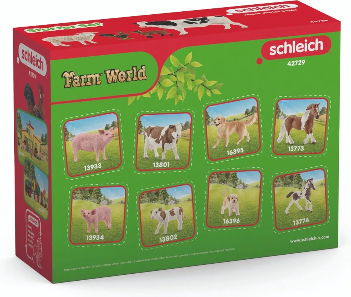 Schleich Farm World Boerderij Starterset 42729 - Multicolor