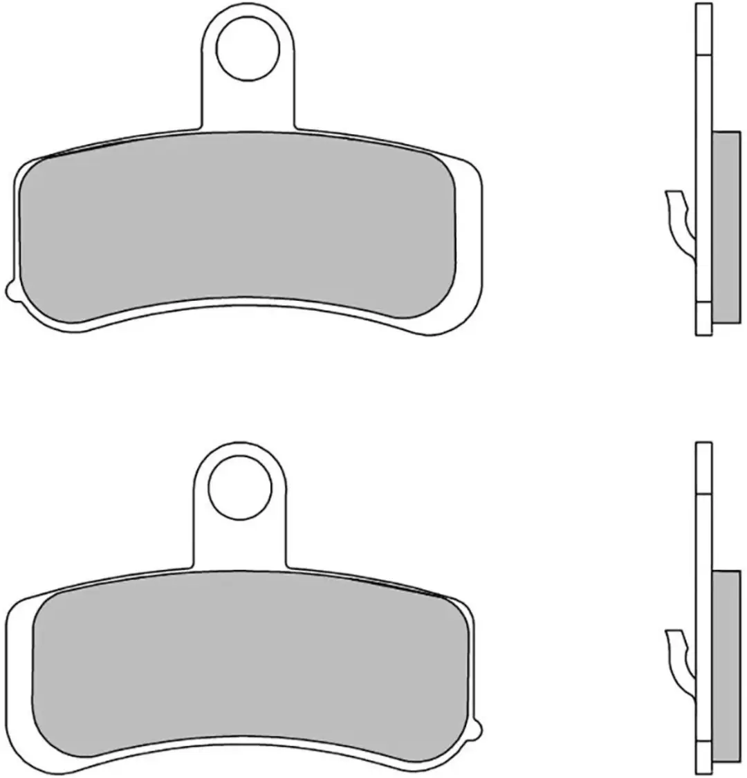 Brembo 07HD15SA Gesinterde Remblokken