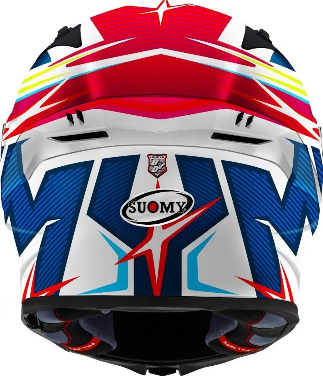 Suomy Speedstar 2 Twostars Integraalhelm - XS Blauw/Rood/Wit