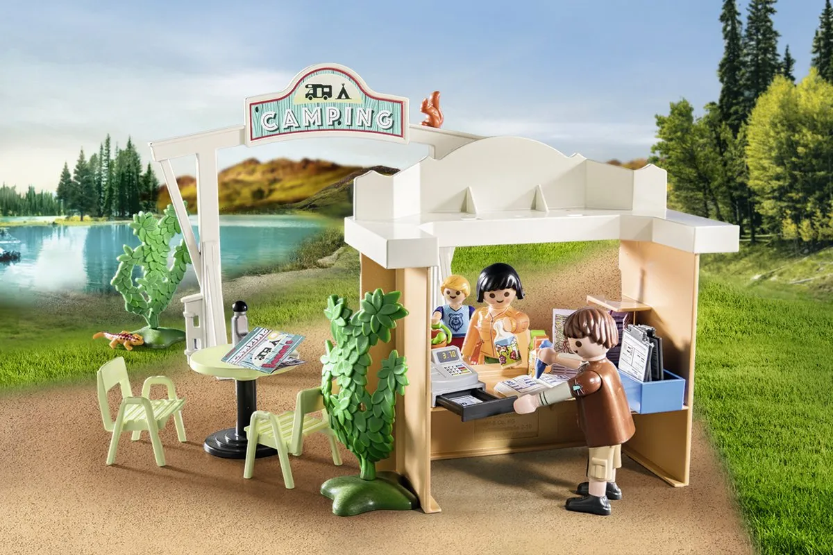 Playmobil Family Fun Camping 71424 - Meerkleurig