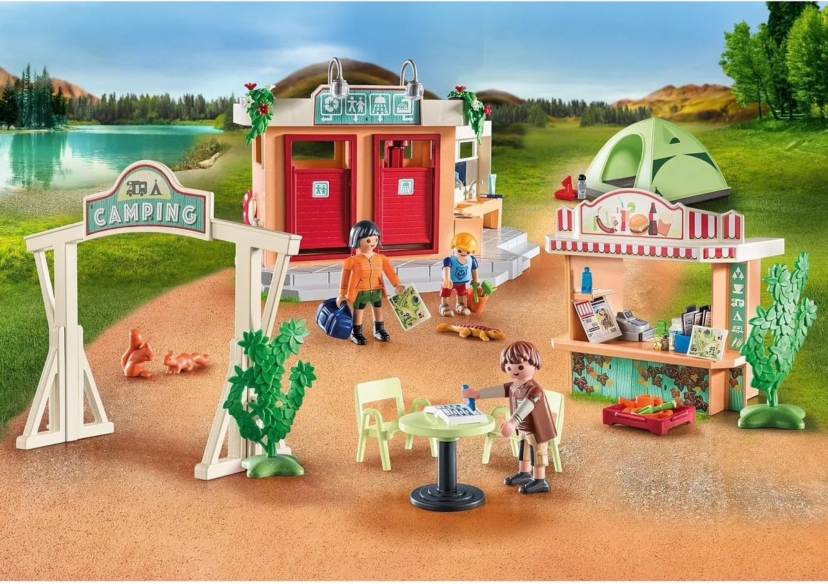 Playmobil Family Fun Camping 71424 - Meerkleurig