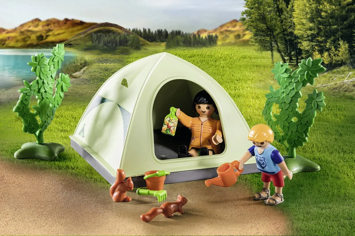 Playmobil Family Fun Camping 71424 - Meerkleurig