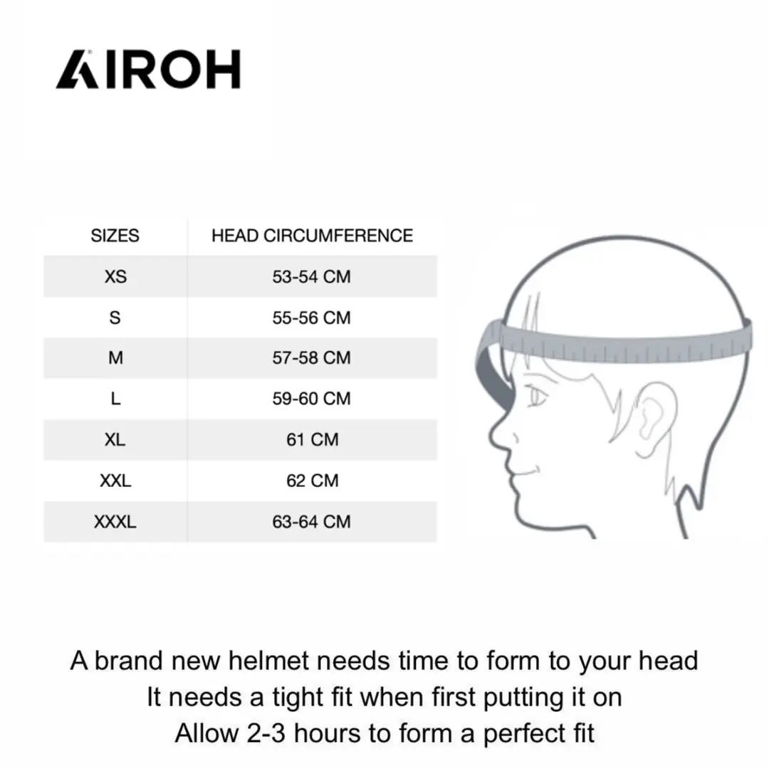 Airoh Mathisse II Systeemhelm - XS Grijs