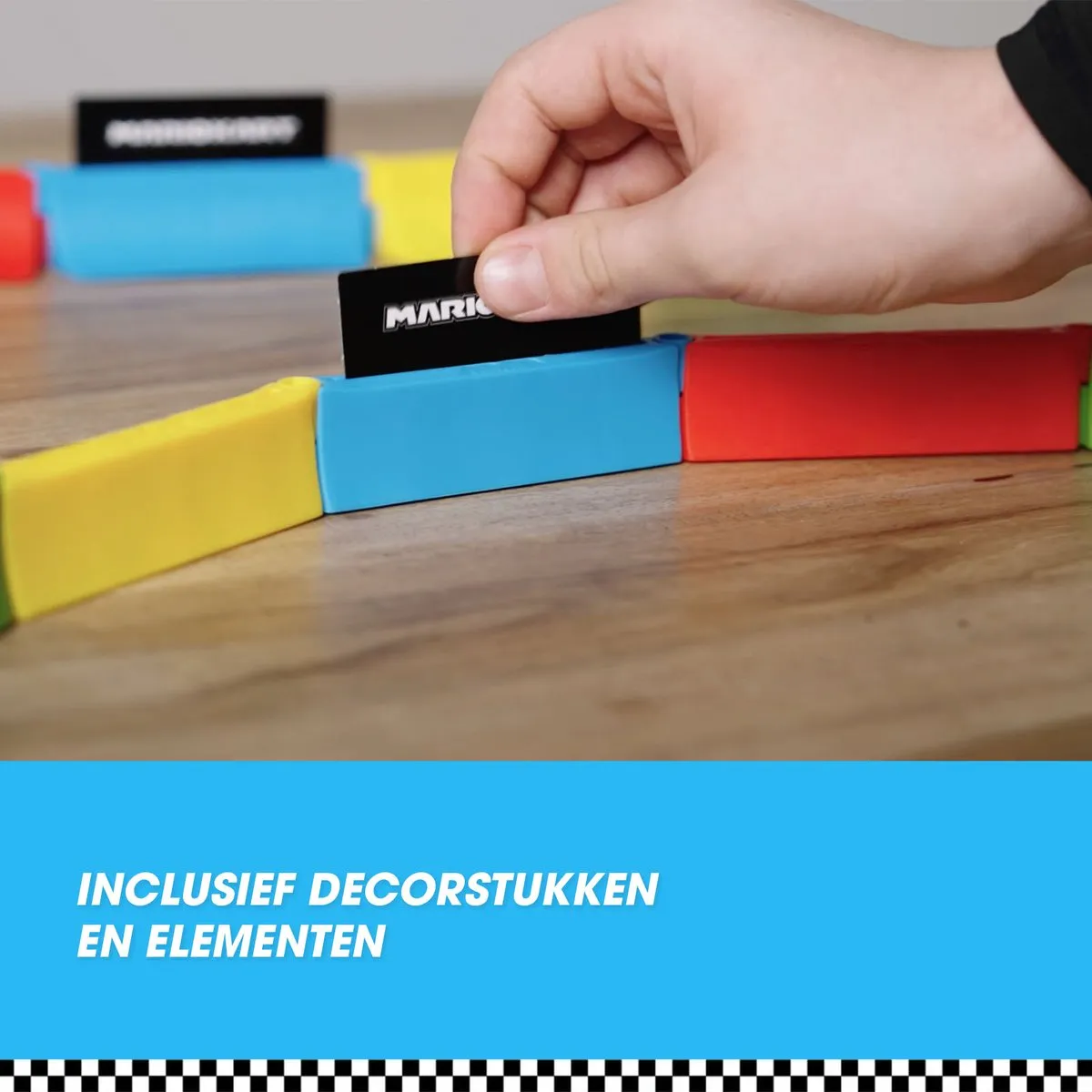 Carrera Mini Mario Kart Tabletop Racing Set - 2 Auto's 2,4 GHz 5 km/u