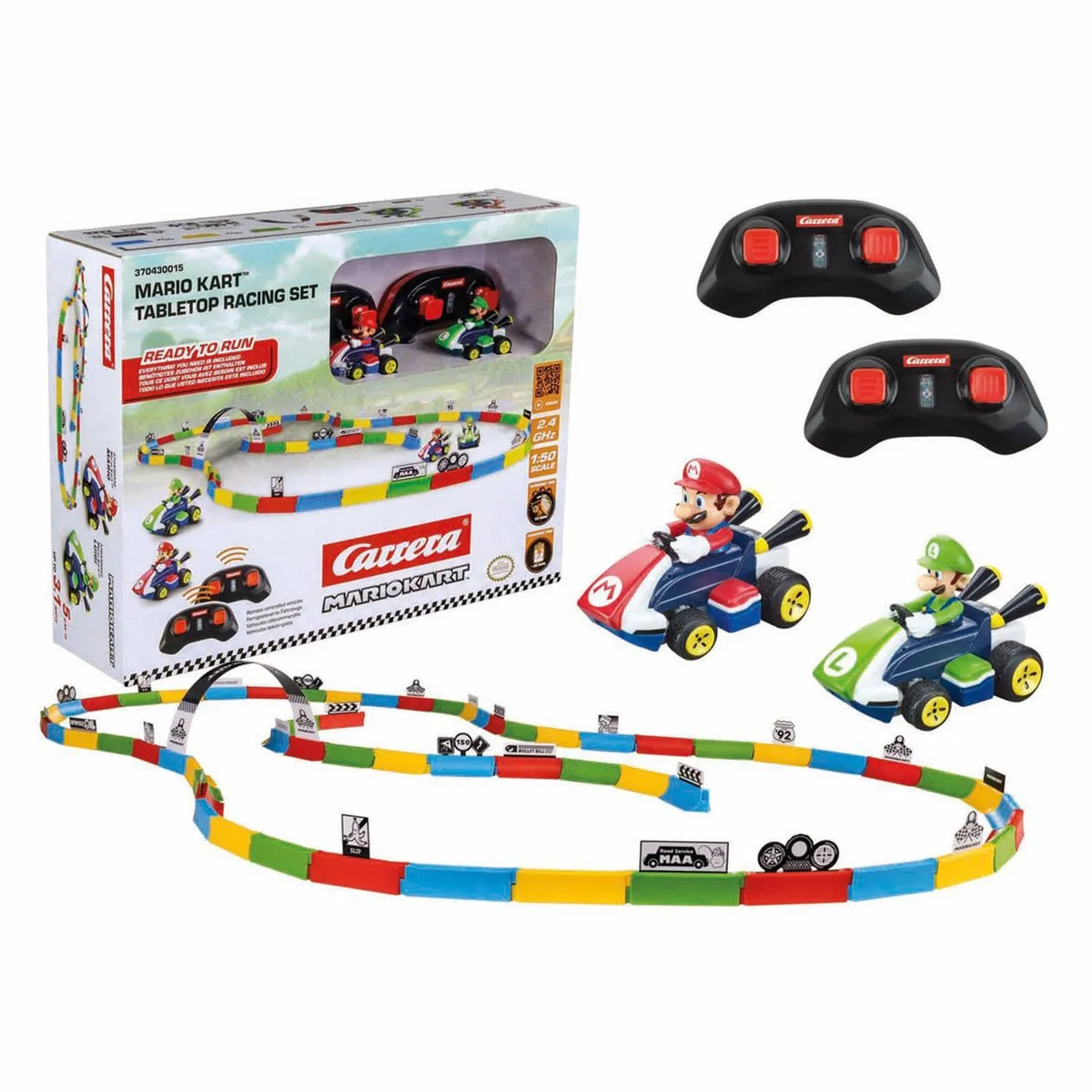 Carrera Mini Mario Kart Tabletop Racing Set
