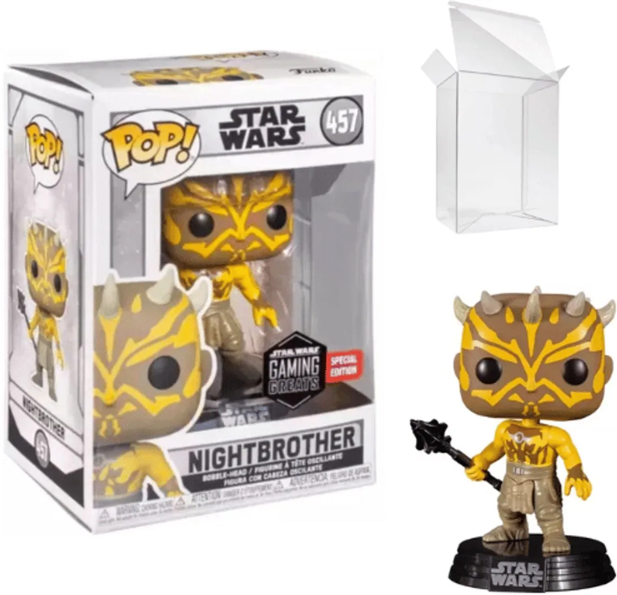 Funko Pop! Star Wars NightBrother #457 - Multi - afbeelding 4 van 4