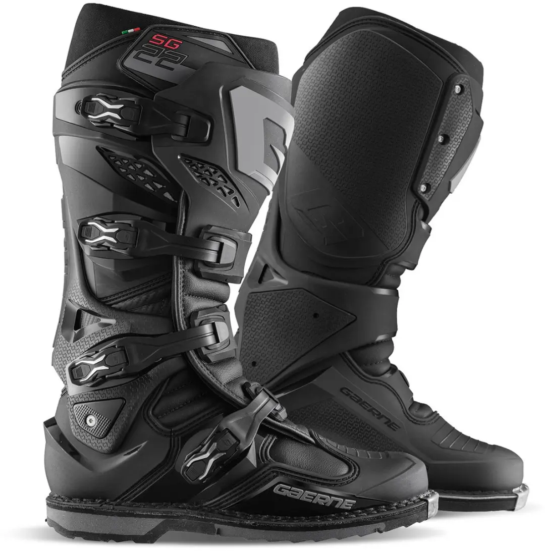 Gaerne SG-22 Zwart Crosslaarzen