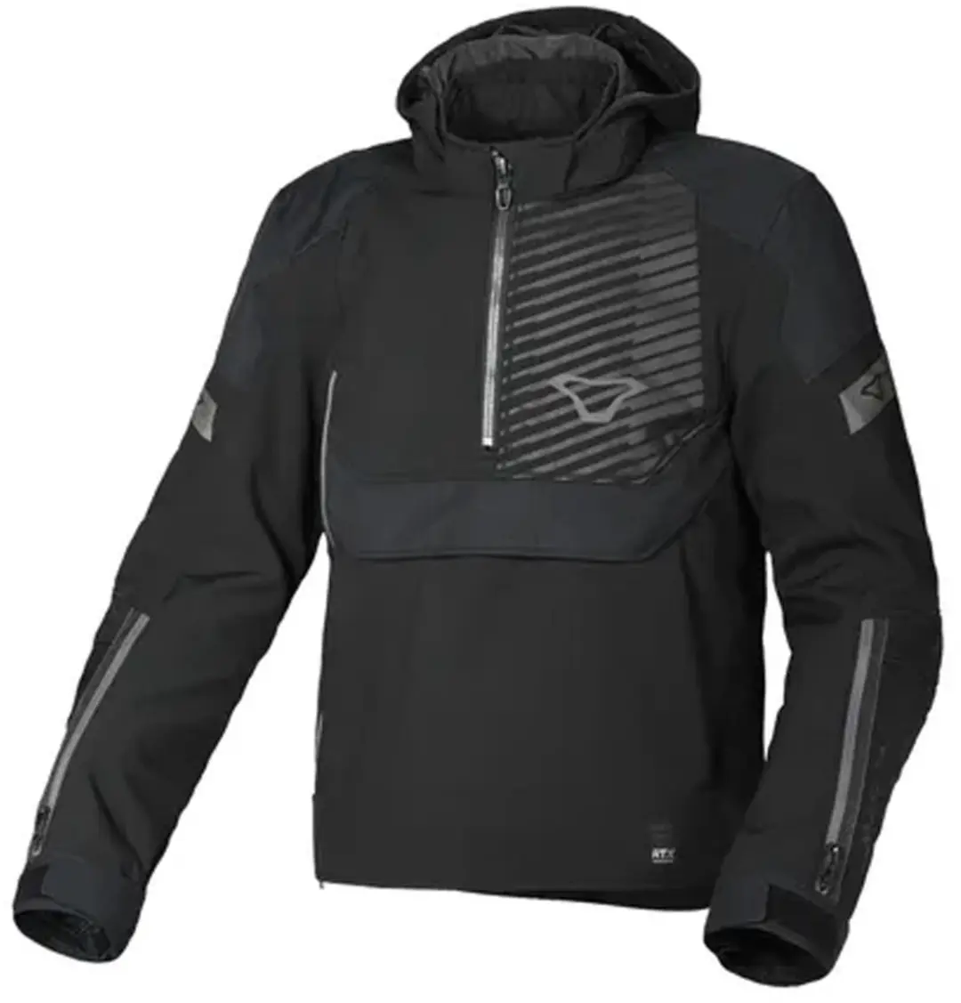 Macna Traffiq Textile Waterproof Jas Zwart