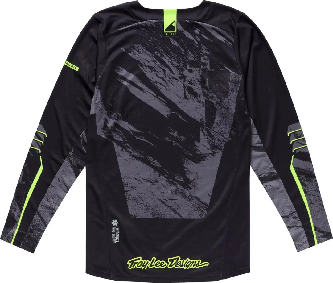 Troy Lee Designs Scout GP Pro Motocross-trui - Zwart S - afbeelding 6 van 6