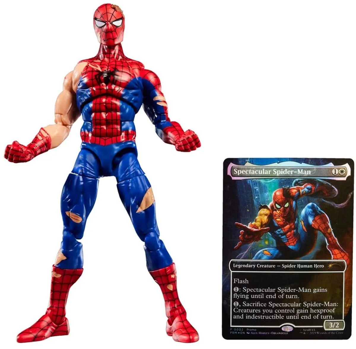 Hasbro Marvel Legends Spider-Man Battle-Damaged Action Figure 15cm