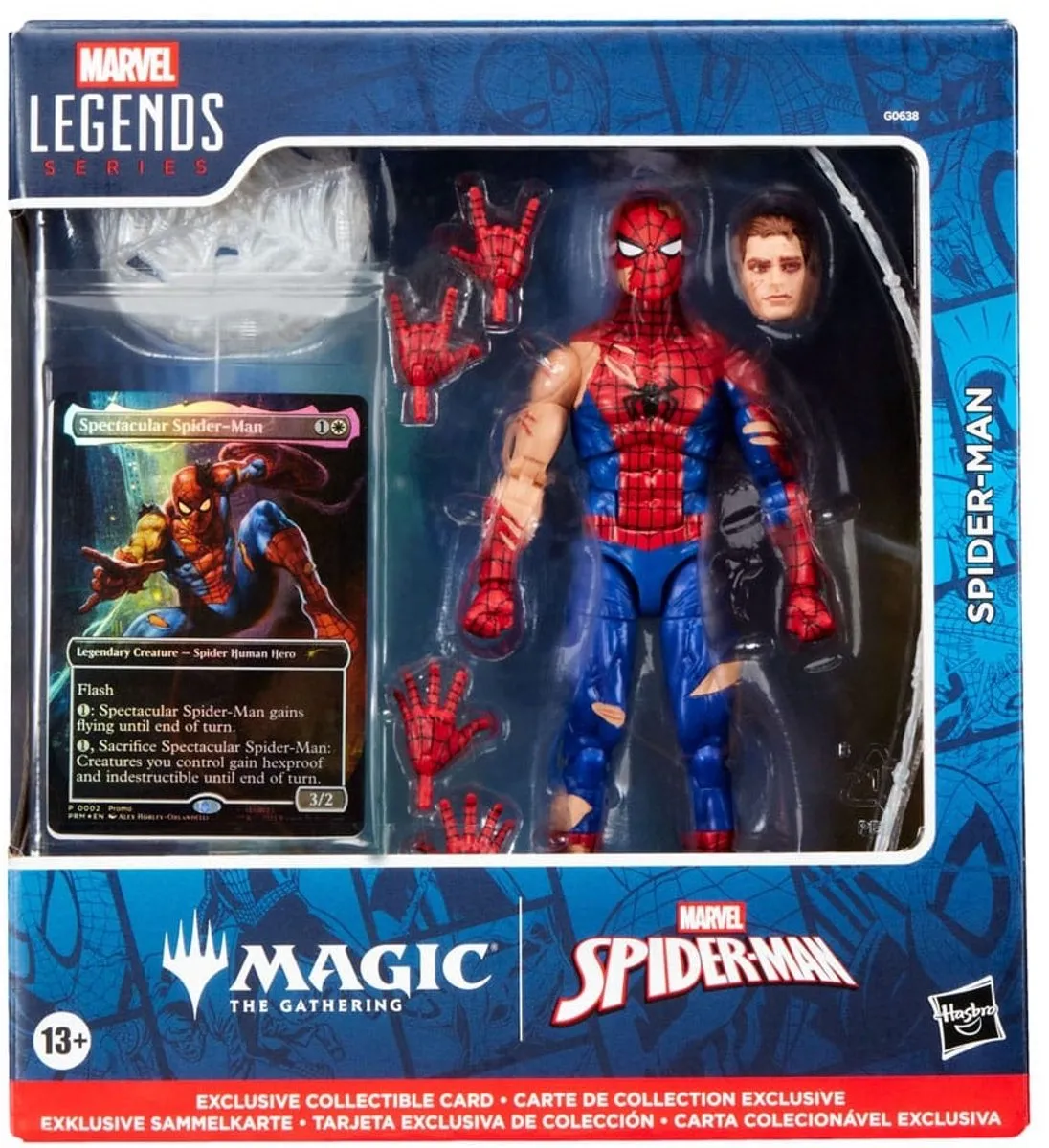 Hasbro Marvel Legends Spider-Man Battle-Damaged Action Figure 15cm - Multi