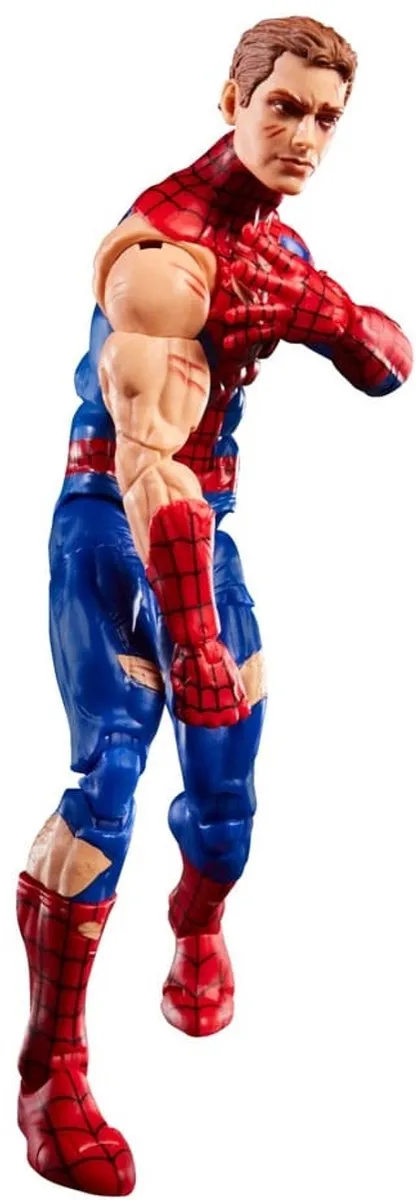 Hasbro Marvel Legends Spider-Man Battle-Damaged Action Figure 15cm - Multi - afbeelding 6 van 6