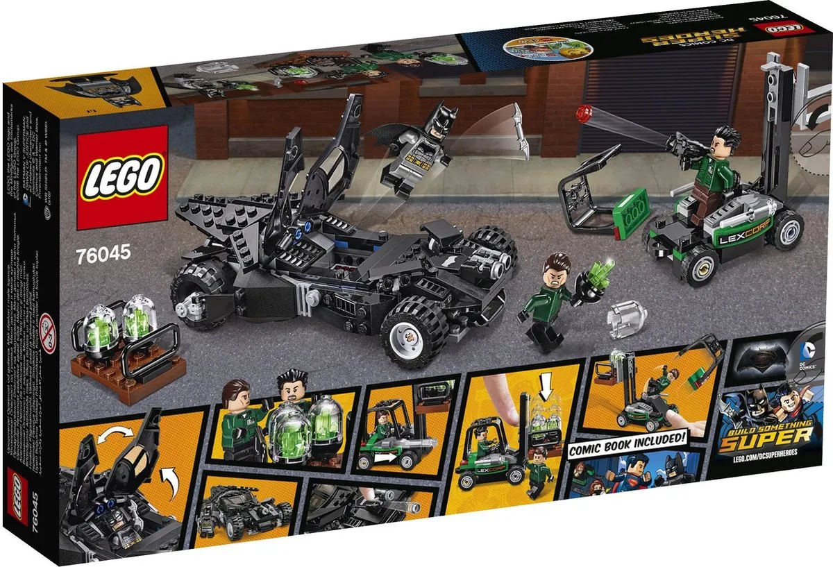 LEGO Super Heroes Kryptoniet Onderschepping 76045 - 306 Stukken