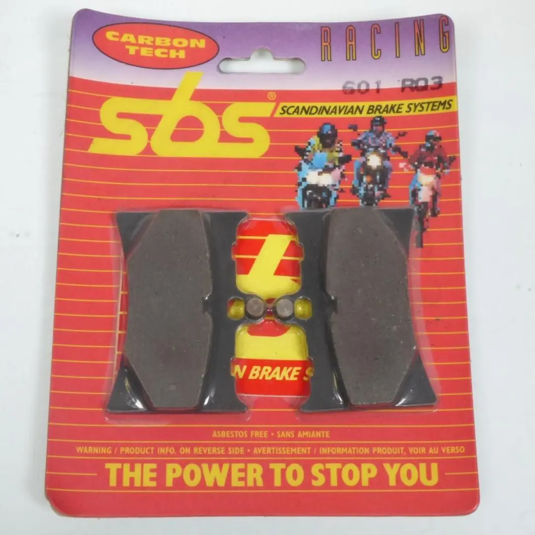 Plaquette de frein SBS pour Moto ATK 406 MX 1991 à 1992 AV Neuf