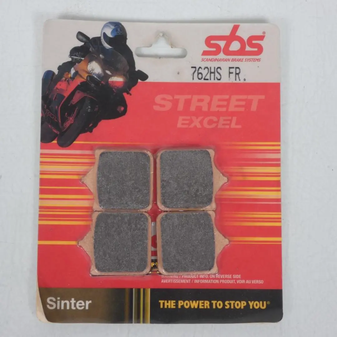 Plaquette de frein AV 762HS SBS pour moto Benelli 1130 TNT TITANIUM 2005 à 2008