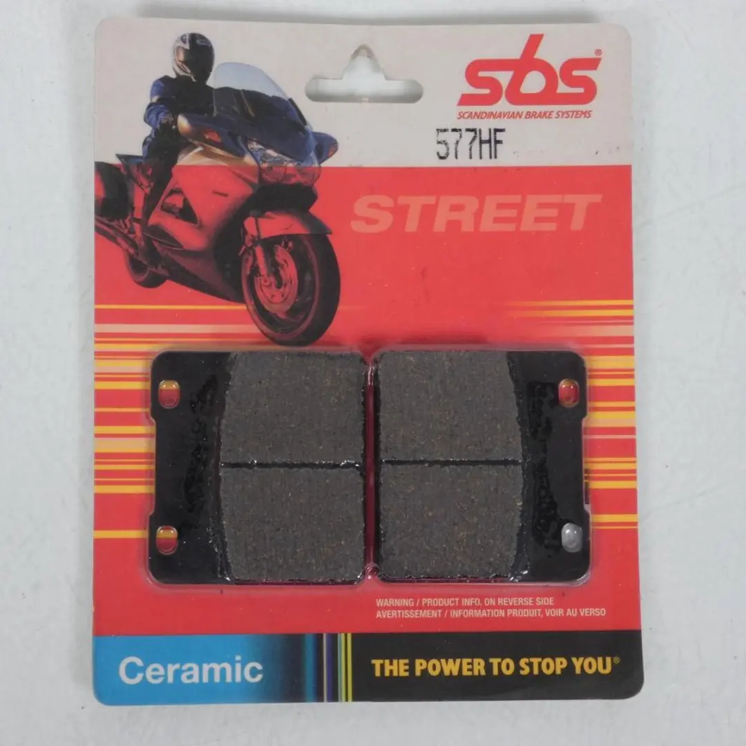 577hf keramisch sbs remblok voor suzuki 250 gsx-r 1988-1989 nieuw