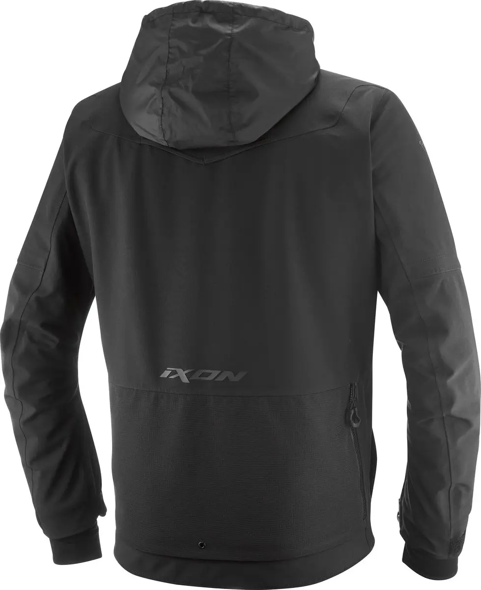 IXON Asgard Waterdichte Motorparka - Zwart/Blauw S - afbeelding 6 van 6