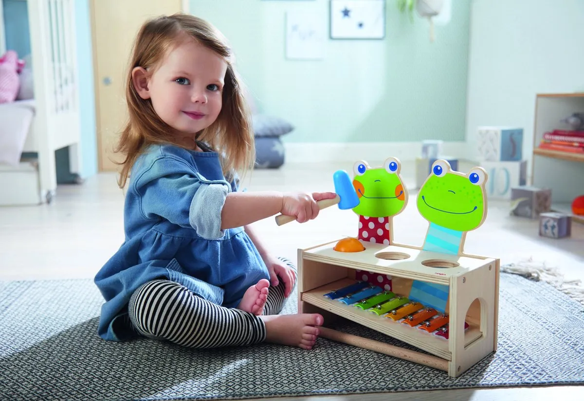Haba Muziekhamerbank Kikkerconcert - Multicolor - afbeelding 6 van 6