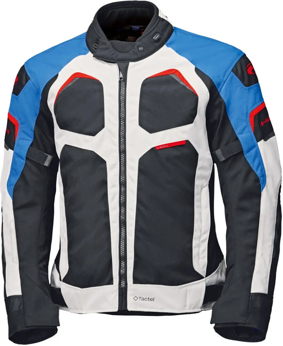 Held Manzano Top Wit Zwart Blauw Waterdicht Textiele Motorjas