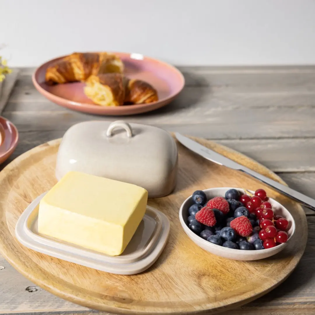Like by Villeroy & Boch Butterdose Perlemor 15,5x12x8cm - Beige - afbeelding 3 van 4