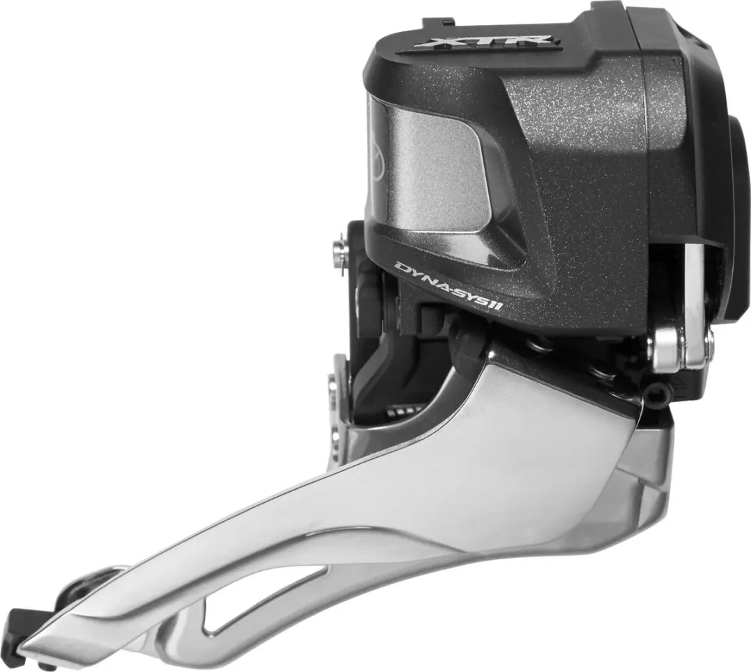 Shimano XTR Di2 FD-M9070 Voorderailleur 2x11s - Zwart/Zilver - afbeelding 6 van 6