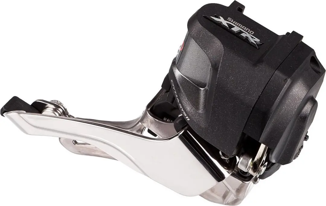 Shimano XTR Di2 FD-M9070 Voorderailleur 2x11s - Zwart/Zilver