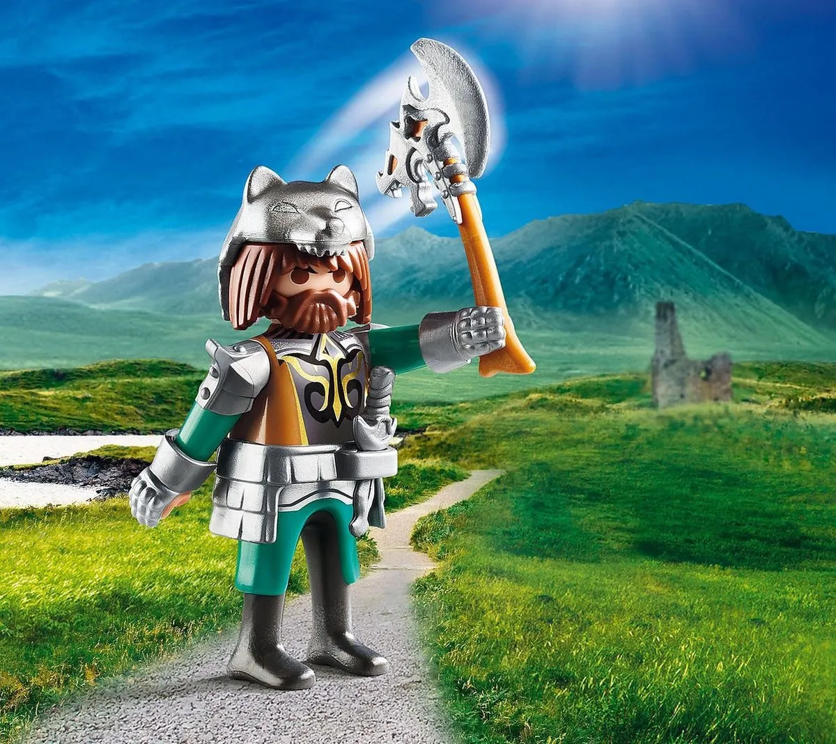 Playmobil Wolfskrijger 70236 - Multicolor