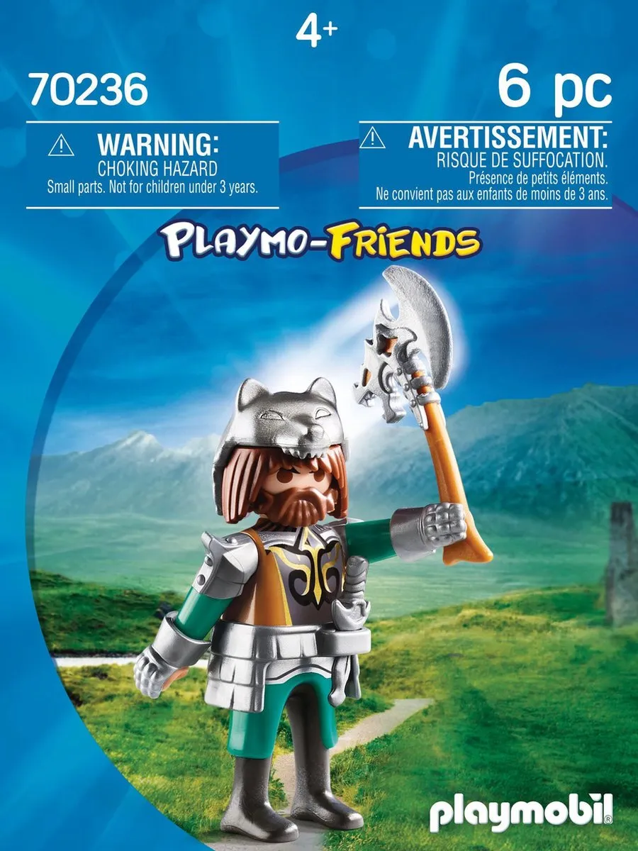 Playmobil Wolfskrijger 70236 - Multicolor - afbeelding 6 van 6