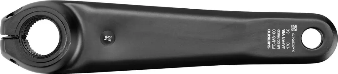 Shimano Deore XT M8100-1 Crankstel 175mm - Zwart