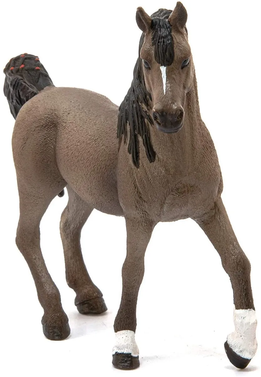 Schleich Horse Club Arabische Hengst Speelfiguur 13907 - Bruin