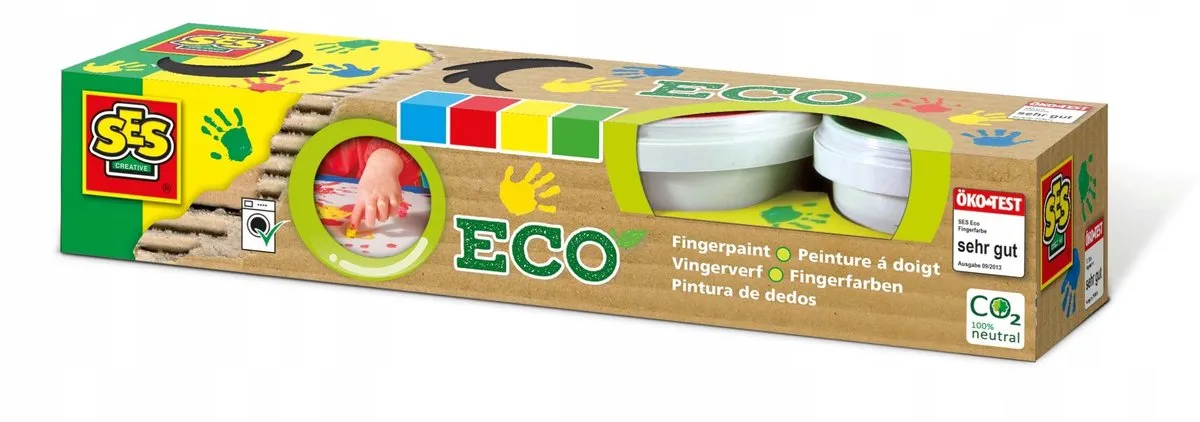 SES Creative Vleugelverfset 4x110ml - Multicolor