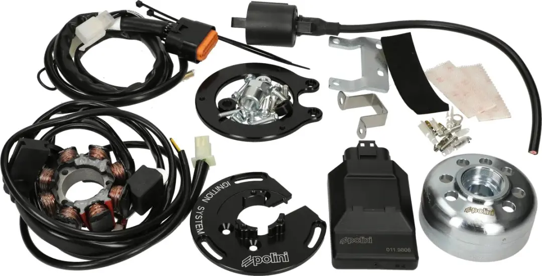 Polini For Race Digitale ontsteking met lichtspoel voor Piaggio 50cc 2 takt
