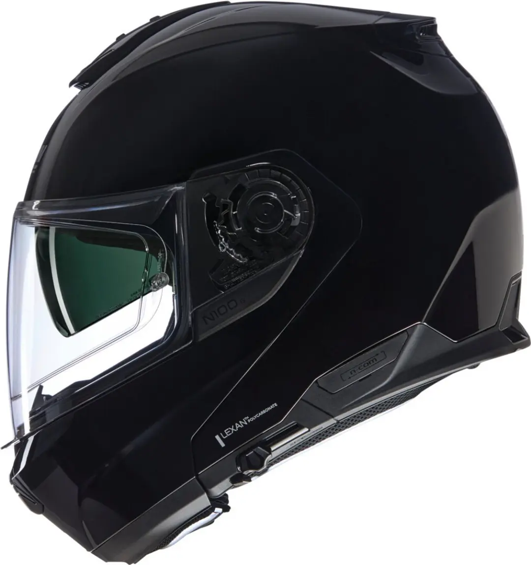 Nolan N100-6 Classico 301 Systeemhelm - Maat M - Zwart Glossy