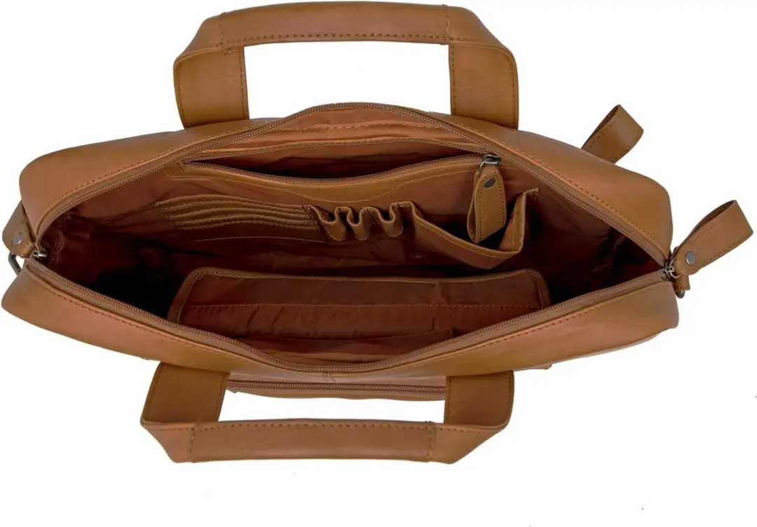 New Looxs Luko Laptoptas 7.5L - Cognac