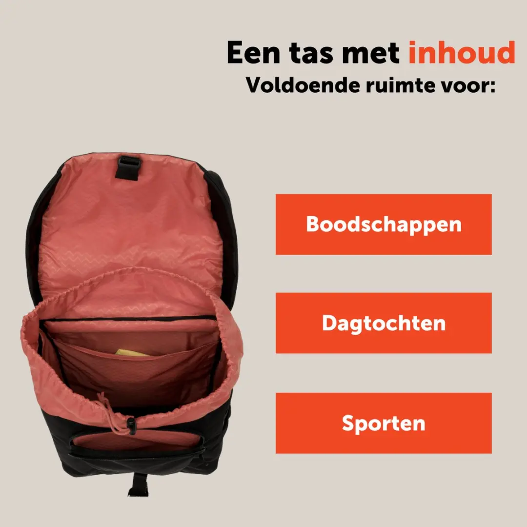 New Looxs Vigo Double MIK 2.0 Dubbele Fietstas 40L - Zwart/Oranje
