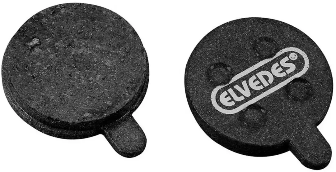 Elvedes Schijfremblokken E-bike 10cm Carbon - 2 Stuks