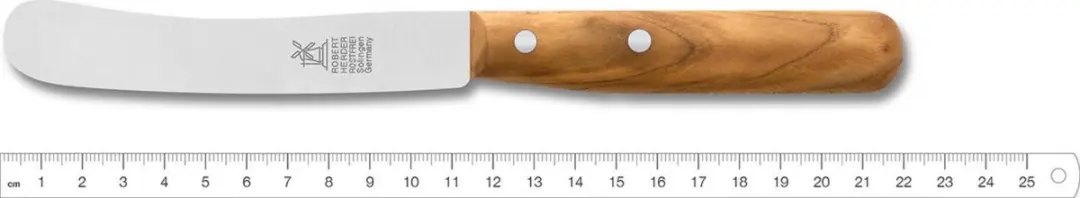 Robert Herder Buckels Ontbijtmes 118mm - Abrikozenhout